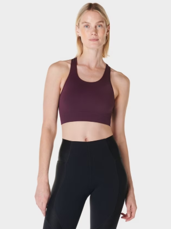 Seamless sports bra