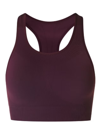 Seamless sports bra