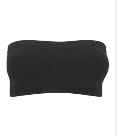 Seamless bandeau bra